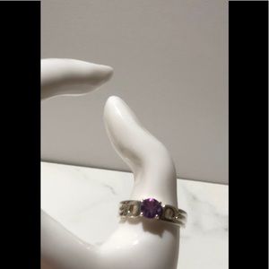 Amethyst ring size 9